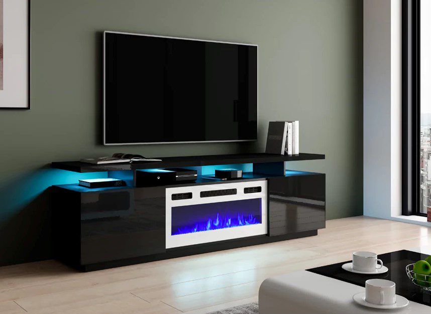 71"TV Stand/Electric Fireplace