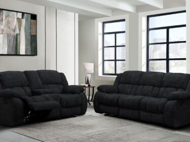 2-PC Reclining Sofa & Loveseat