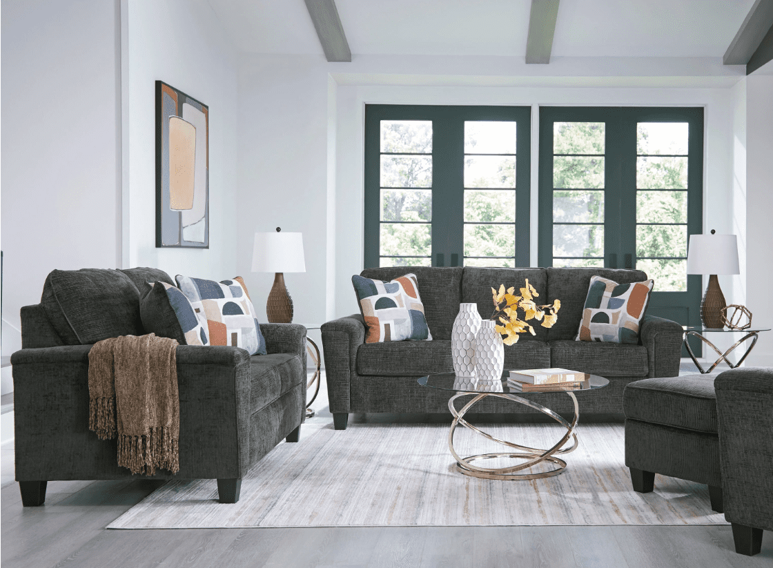 2-PC Sofa & Loveseat