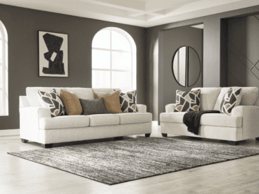 2-PC Sofa & Loveseat